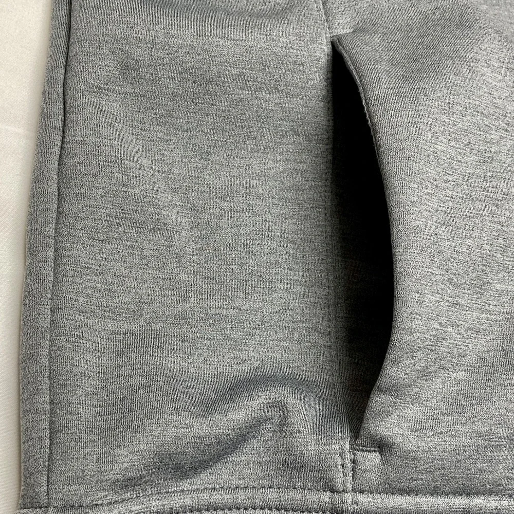 Nike THERMA-FIT Full Zip Hooded Sweatshirt  Women's Med. Grey Activewear Top EUC